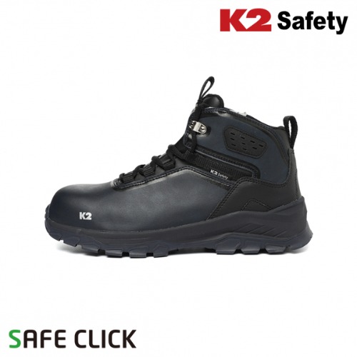 K2 safety K2-114 브라운 네이비 5인치 논슬립 벨크로 안전화