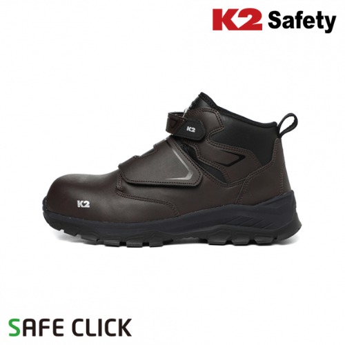 K2 safety K2-111 네이비 브라운 5인치 논슬립 벨크로 안전화