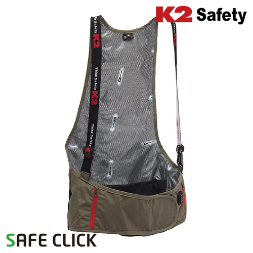 K2 세이프티 발열조끼 3단계 온도조절 겨울 방한조끼